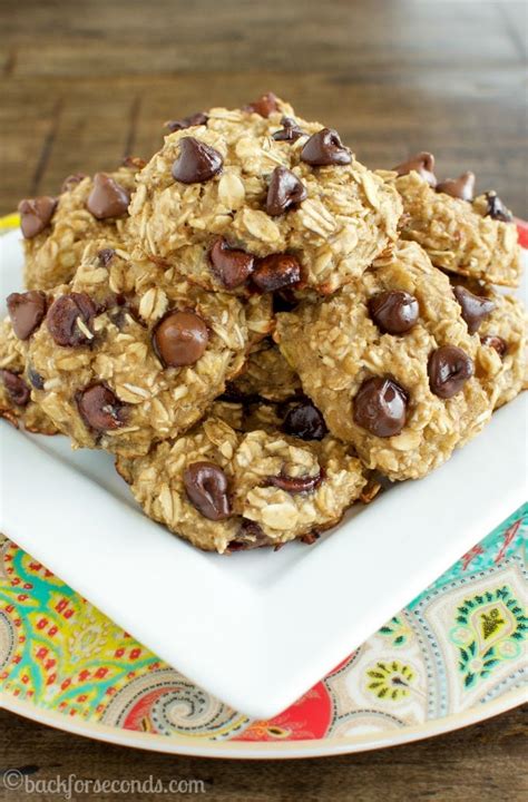 Healthy Chocolate Chip Breakfast Cookies Back For Seconds