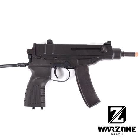 Skorpion Kz Kwa Gbb Full Metal Preta Submetralhadora Warzone Brazil