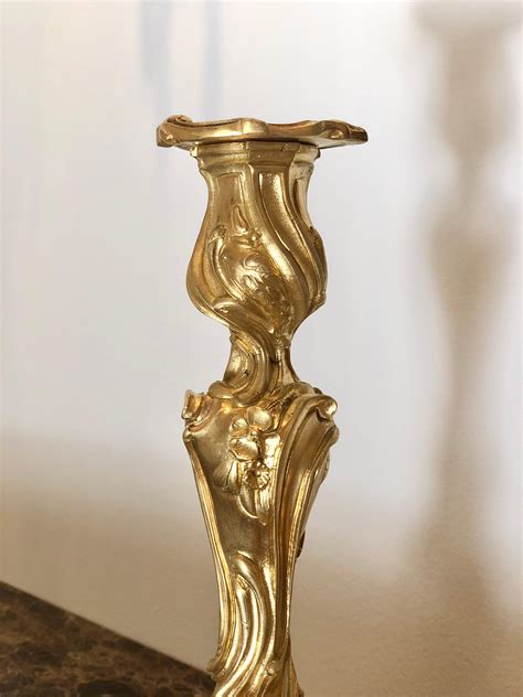 Pair Of Louis Xv Candlesticks In The Manner Of Juste Aur Le Meissonnier