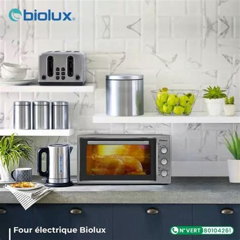 FOUR ELECTRIQUE BIOLUX M 35 G GRIS TECHGATE