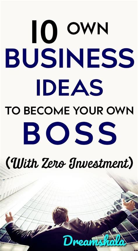 Easy Ideas To Start A Business Without Investment In Own