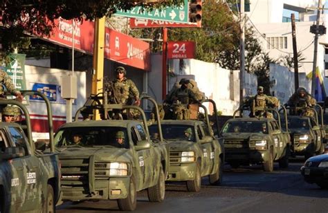 Arriban A CuliacÁn 300 Elementos Del EjÉrcito Mexicano En Apoyo A La Estructura De Seguridad