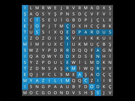 Kelime Bulmaca Wordsearch