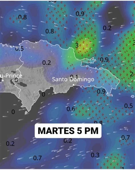 Tres Ondas Tropicales Y Dos Vaguadas Dominar N El Clima En Rd Esta