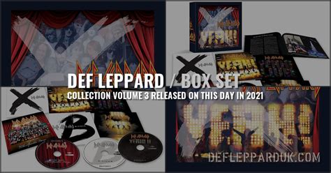 Year Ago Def Leppard S Collection Volume Three Rarities From The