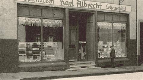 Aldi Nord und Süd historsiche Bilder des Discounters