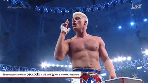 Cody Rhodes Wins The Mens Royal Rumble And Heads To Wrestlemania