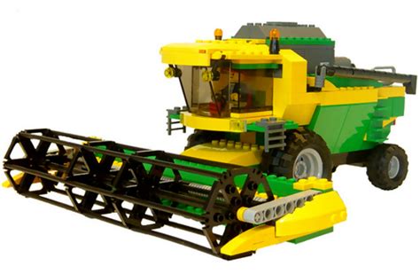 John Deere Lego Tractors And Combines On Display