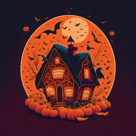 Premium Photo Spooktacular Pumpkin A Creepy Cute And Fun Halloween Celebration Vector Design