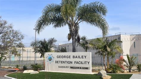 San Diego Jail Death George Bailey Detention Facility Inmate Found In Cell