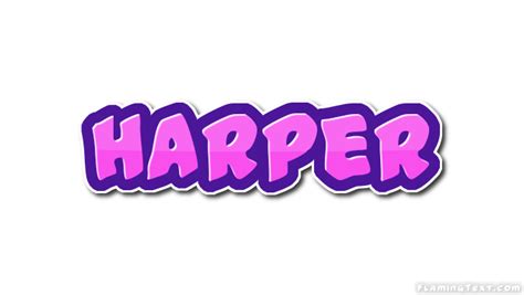 Harper Logo | Free Name Design Tool from Flaming Text