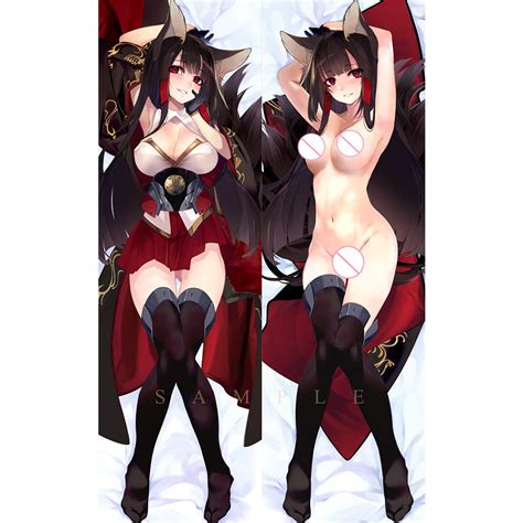 Dakimakura Anime Akagi Azur Lane Double Sided Print Life Size Body