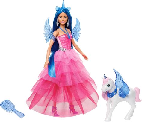 Mattel Barbie Ein Verborgener Zauber Puppe Mit Einhorn F R