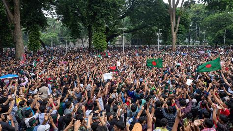 18 killed as protesters and ruling party supporters clash in Bangladesh ...