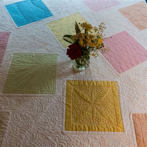 Angela Walter S Free Motion Quilting Challenge The Potting Shed Quilter