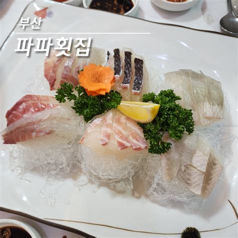 부산 해운대 가성비 횟집 미포 맛집 파파횟집 네이버 블로그