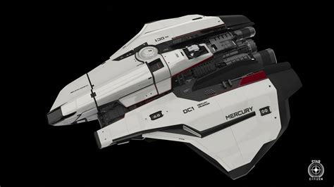 Artstation Star Citizen Mercury Star Runner By Crusader Industries