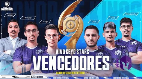 Equipe brasileira Vivo Keyd Stars é coroada campeã do Honor of Kings