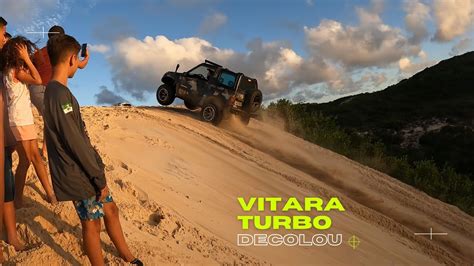 Vitara Turbo E Duster X Na Duna Do P Vitara Turbo Decolou Subindo A