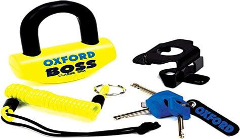 Oxford Boss Of Cadenas Disque Jaune Oxford Amazon Fr Auto Et Moto