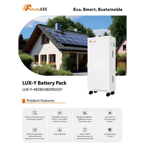 LiFePO4 Batteriespeicher 15 KWh Felicity Solar