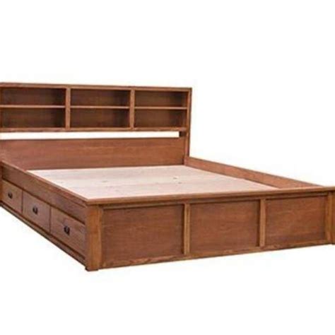 Jual Dipan Rangka Tempat Tidur Kayu Jati Minimalis Model Laci Shopee