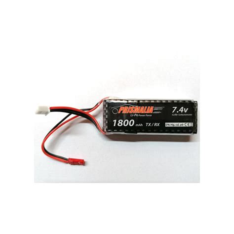 Prismalia Pacco Batteria LiPo RX 7 4V 1000mAh RX Piatto