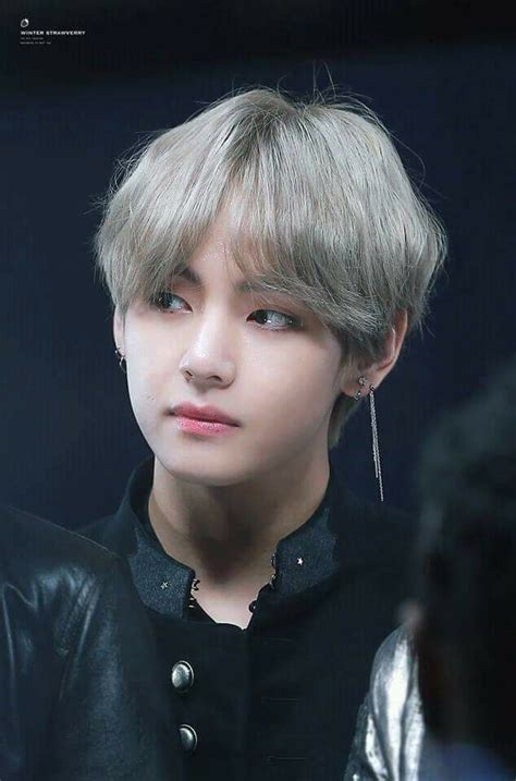 V Gray Hair Kim Taehyung Taehyung Bts V