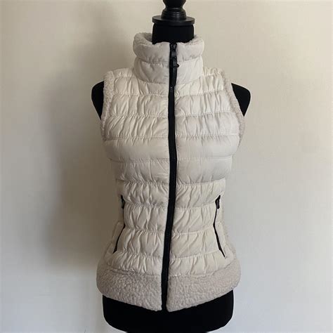 Calvin Klein Zip Up Puffer Vest Size Depop