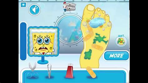 Spongebob Foot Doctor - Top game Baby - Games for Kid - YouTube