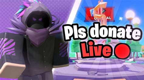 Pls Donate Live Stream Offline Donations Overay Stream Suck Lol