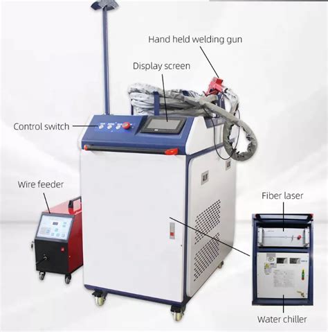 In Multifunction Kw W Kw Handheld Fiber Laser Welding Cutting