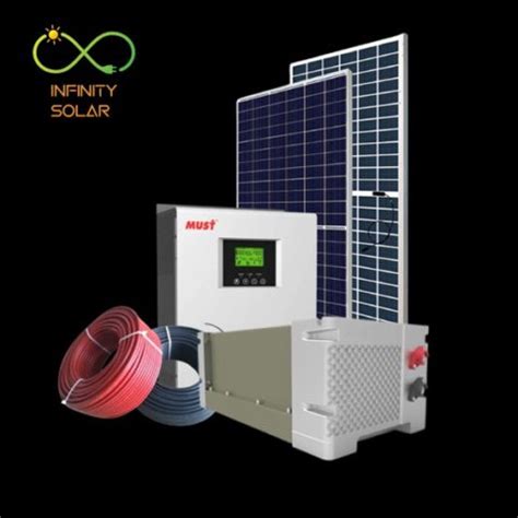 Infinity Solar 3KVA System Blue Carbon Infinity Solar