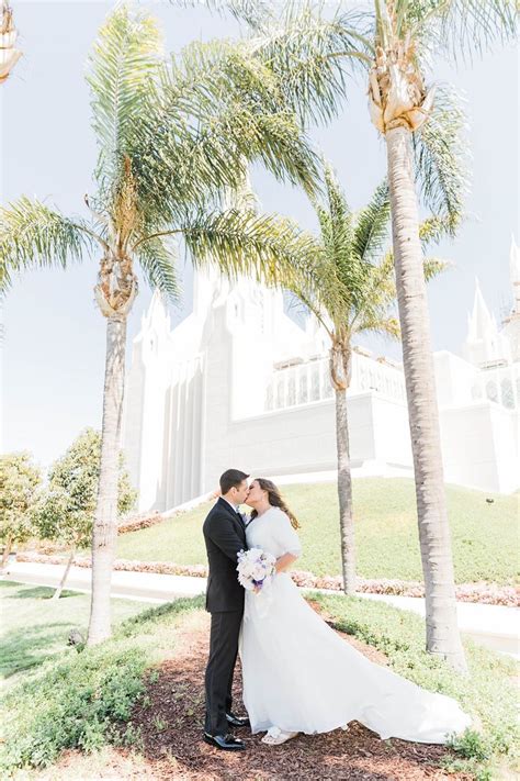 Sunny Spring Wedding at the San Diego Temple || San Diego, California ...