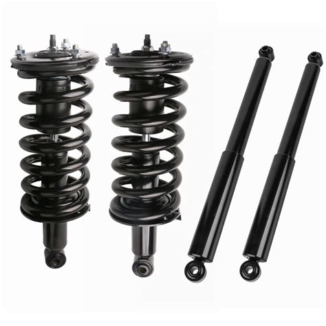 2 Front Complete Struts 2 Rear Shock Absorbers Set For 04 15 Nissan