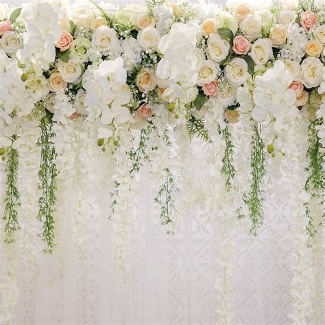 Wedding Flower Wall: A Peek At Floral Wall Wedding