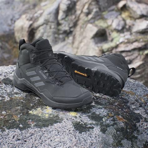 Adidas Terrex AX4 Mid GORE TEX Hiking Shoes Black Adidas UAE