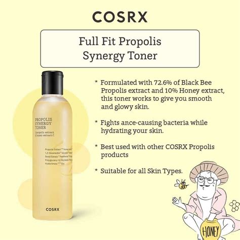 Cosrx Full Fit Propolis Synergy Toner Ml Secret Skin Buy Online