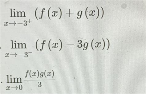 Solved In The Following Exercises Use The Following Graphs