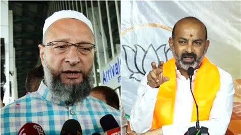 Bandi Sanjay Challenged Asaduddin Owaisi Advised To Work For The