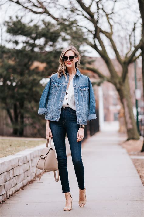 How To Wear Oversized Jean Jacket Denim Topshop For Spring