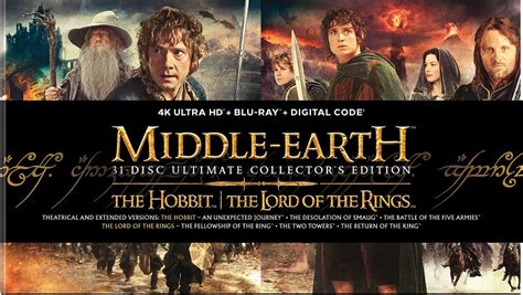 The Lord Of The Rings Gets A K Ultimate Collectors Edition Set Nerdist