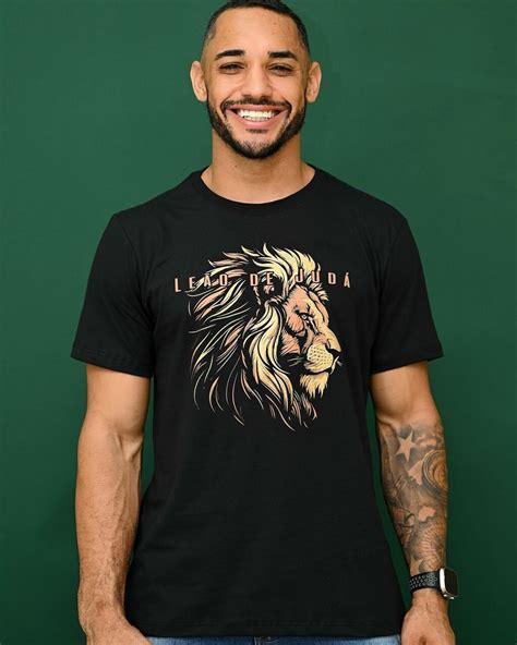 Camiseta Masculina Le O De Jud Preto