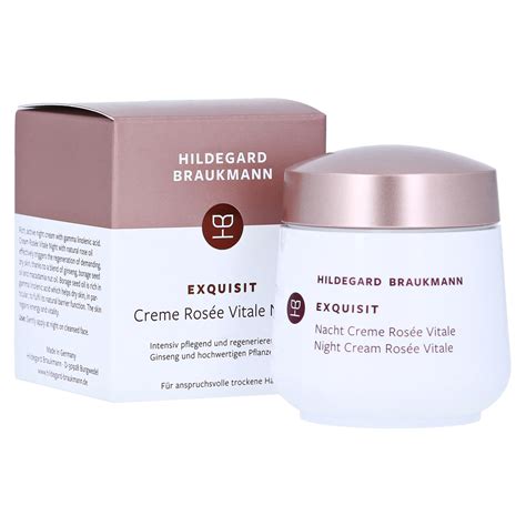 Hildegard Braukmann Exquisit Creme Rosee Vitale Nacht Milliliter