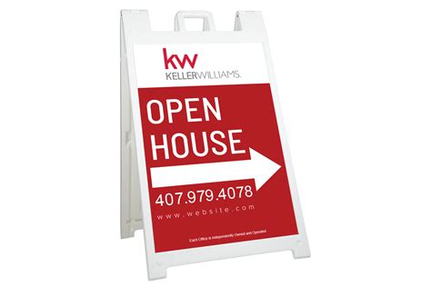 Keller Williams 24x36 Signicade® Deluxe A Frame Signs