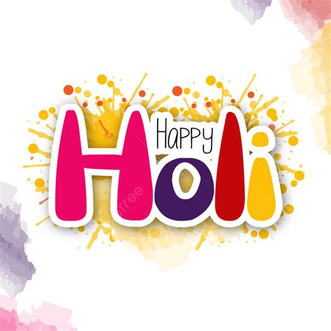 Happy Holi Clipart Transparent PNG Hd Happy Holi Sticker Effect On