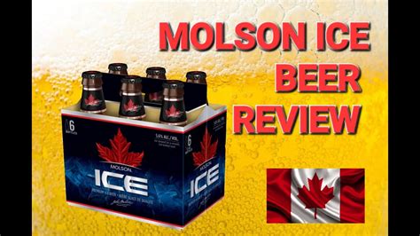 Molson Ice Beer Review Beer Review Canada Youtube