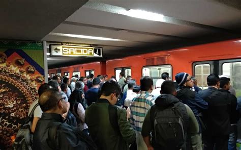 Metro Retira Tren Por Falla Y Advierte Lenta Marcha En L Nea Grupo