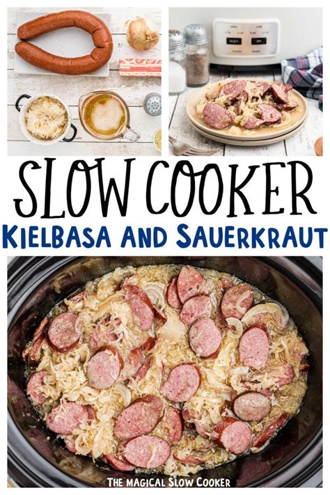 Slow Cooker Kielbasa And Sauerkraut Artofit