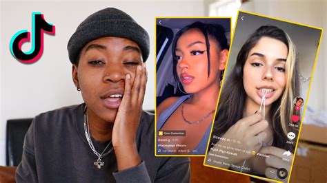 Reacting To Actually Good Lesbian Thirst Traps On Tik Tok Youtube